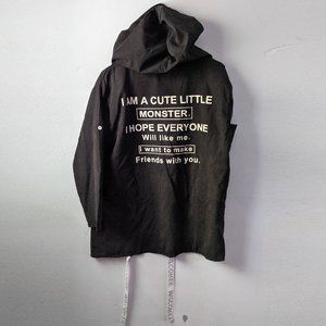 Black Hooded Jacket
